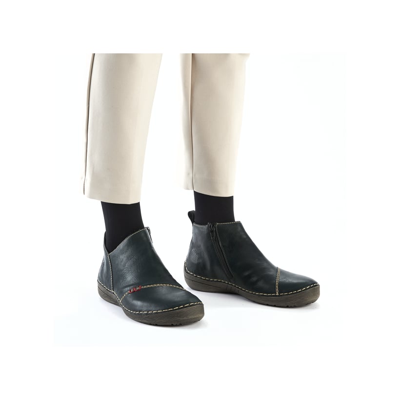 Rieker Artikelnummer 52574-54 Rieker Damen Kurzstiefel petrol Bis zu 65% Rabatt