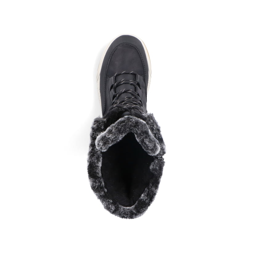 Rieker Artikelnummer Y4760-00 Rieker Damen Hochschaftstiefel asphaltschwarz Nur für heute