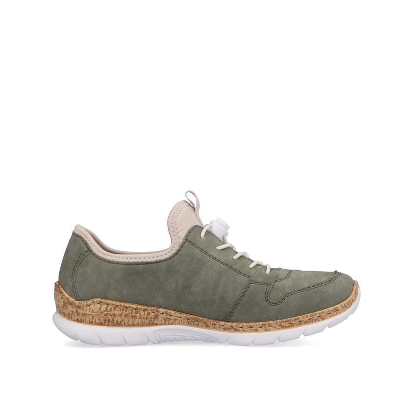 Rieker Artikelnummer N42G0-52 Rieker Damen Slipper mintgrün Sonderangebot der Fabrik
