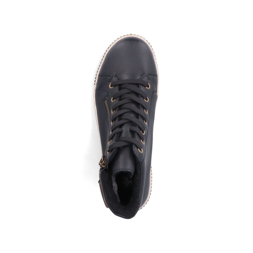Rieker Artikelnummer N0708-00 Rieker Damen Schnürstiefel asphaltschwarz Bis zu 55% Rabatt