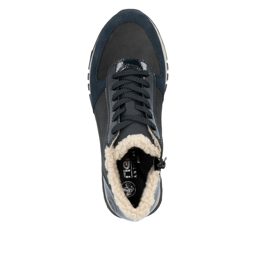 Rieker Artikelnummer 49004-14 Rieker Damen Schnürschuhe marineblau Super Rabatt
