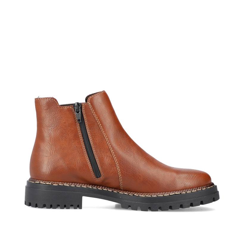 Rieker Artikelnummer 52051-23 Rieker Damen Chelsea Boots fuchsbraun Riesige Rabatte