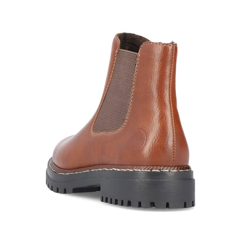 Rieker Artikelnummer 52051-23 Rieker Damen Chelsea Boots fuchsbraun Riesige Rabatte