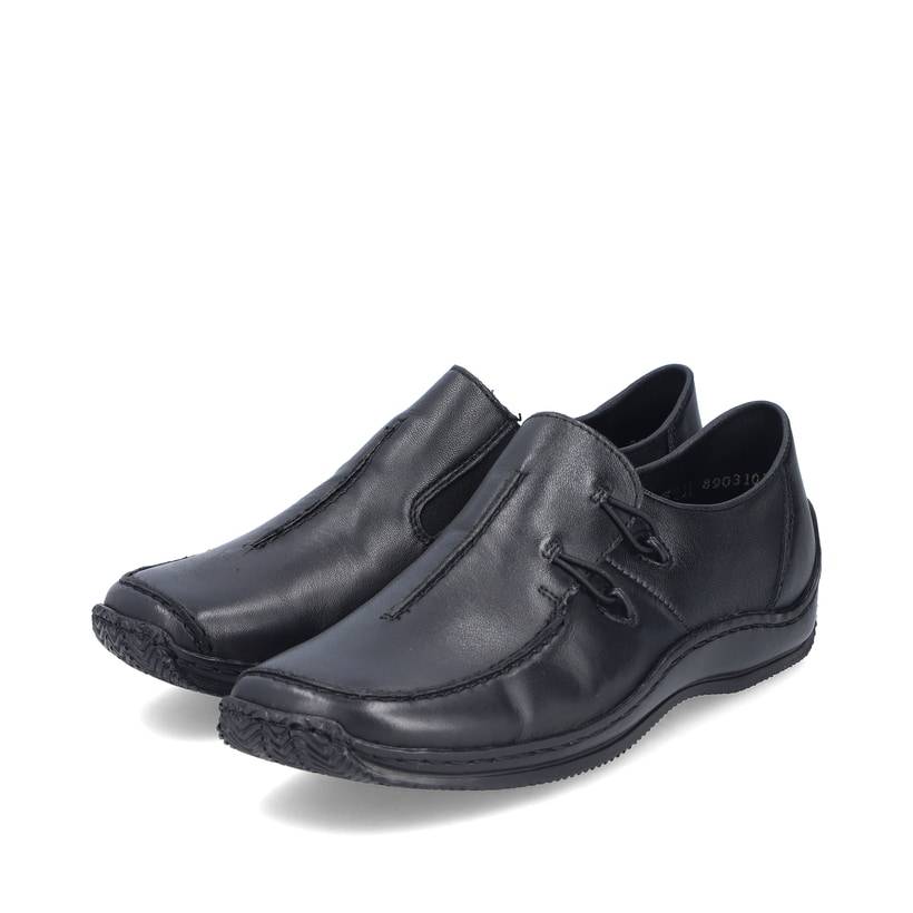 Rieker Artikelnummer L1751-00 Rieker Damen Slipper mattschwarz Begrenzt auf 3 Tage