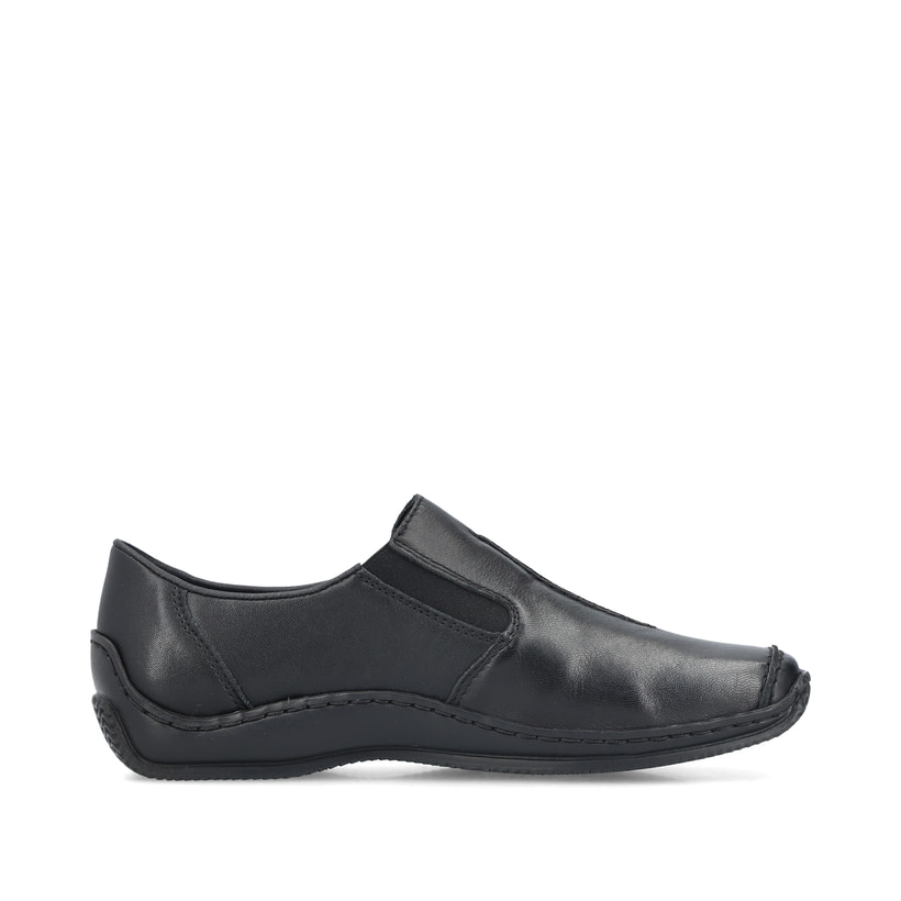 Rieker Artikelnummer L1751-00 Rieker Damen Slipper mattschwarz Begrenzt auf 3 Tage