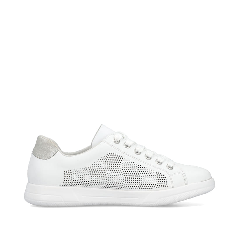 Rieker Artikelnummer 45606-80 Rieker Damen Sneaker Low reinweiss Speichern exportieren