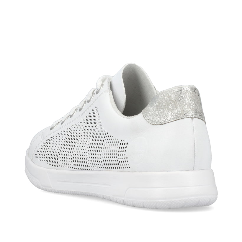 Rieker Artikelnummer 45606-80 Rieker Damen Sneaker Low reinweiss Speichern exportieren