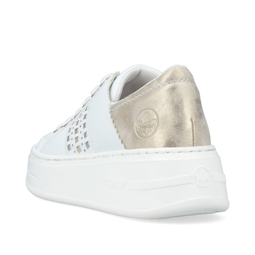 Rieker Artikelnummer N5440-80 Rieker Damen Sneaker Low brilliantweiss Black Friday Preise