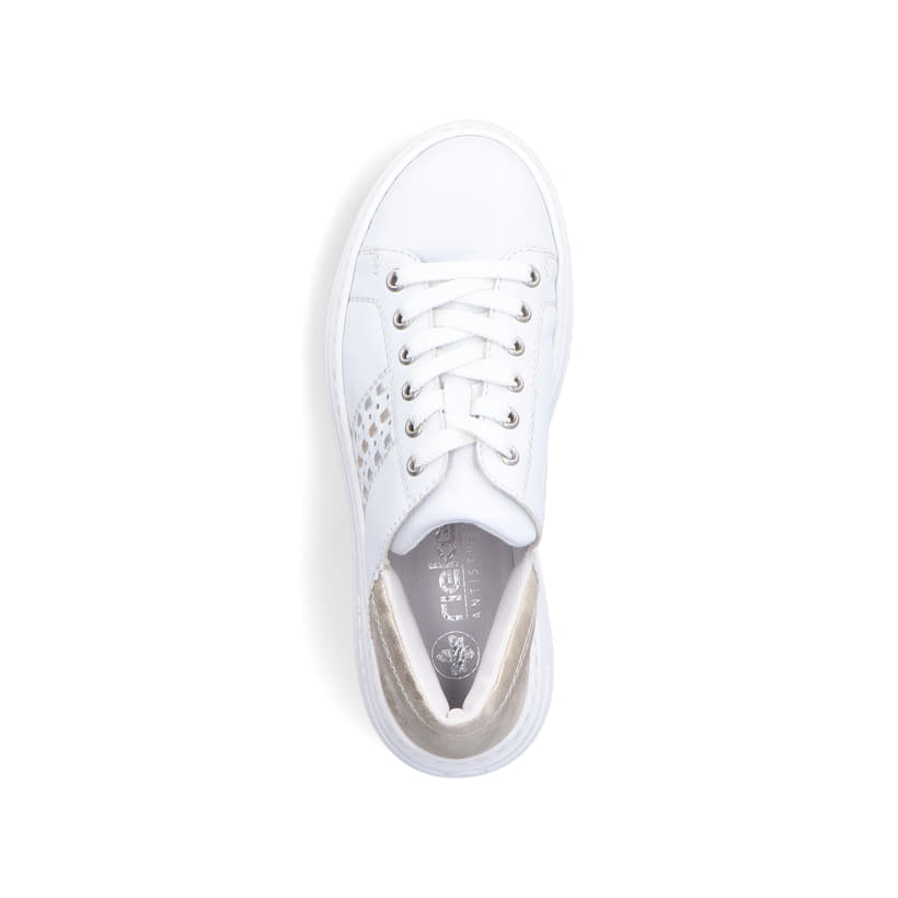 Rieker Artikelnummer N5440-80 Rieker Damen Sneaker Low brilliantweiss Black Friday Preise