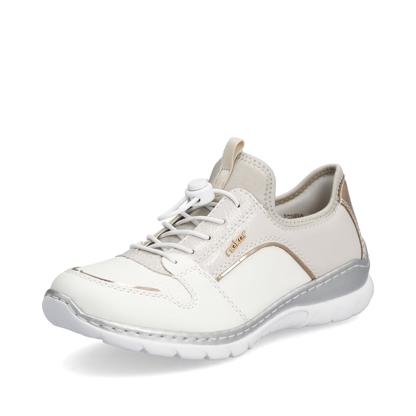 Rieker Artikelnummer L3294-80 Rieker Damen Slipper cremeweiss Im Verkauf