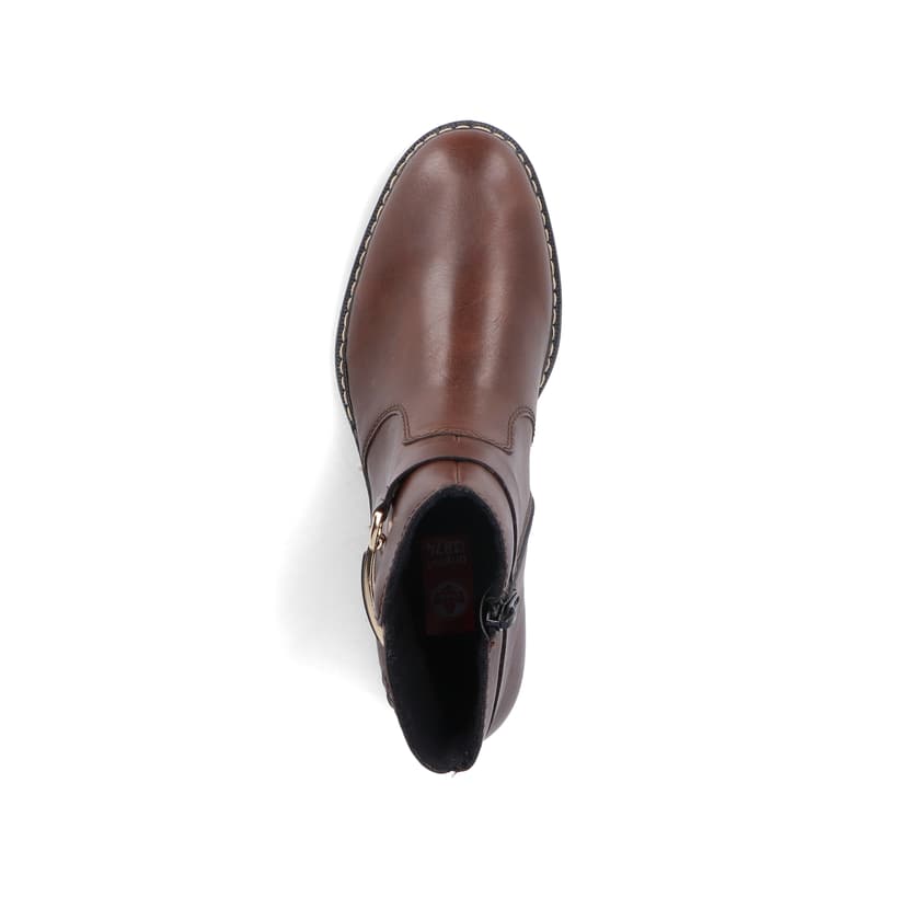 Rieker Artikelnummer 73487-25 Rieker Damen Stiefeletten schokobraun 2025