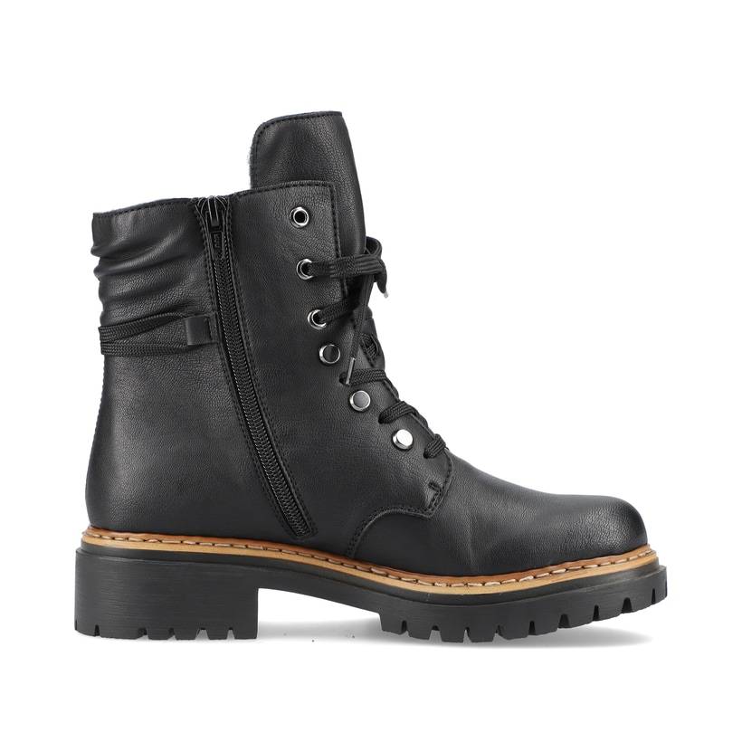 Rieker Artikelnummer 72621-00 Rieker Damen Biker Boots tiefschwarz Outlet