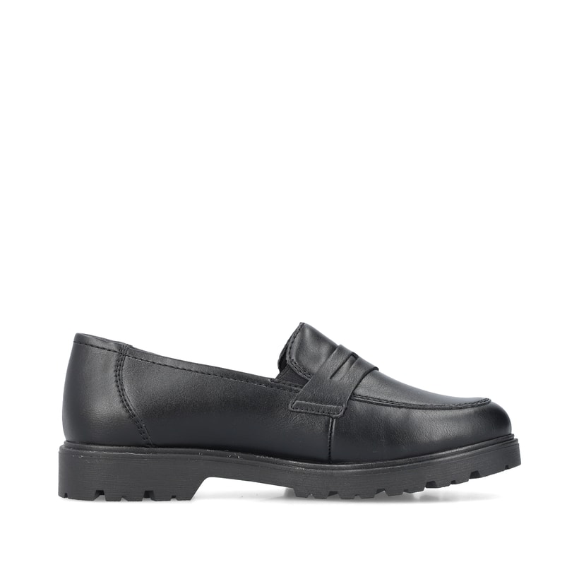 Rieker Artikelnummer 45560-02 Rieker Damen Slipper schwarz Auslauf