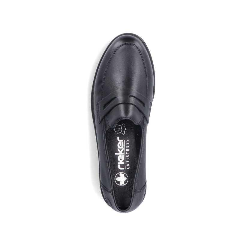 Rieker Artikelnummer 45560-02 Rieker Damen Slipper schwarz Auslauf