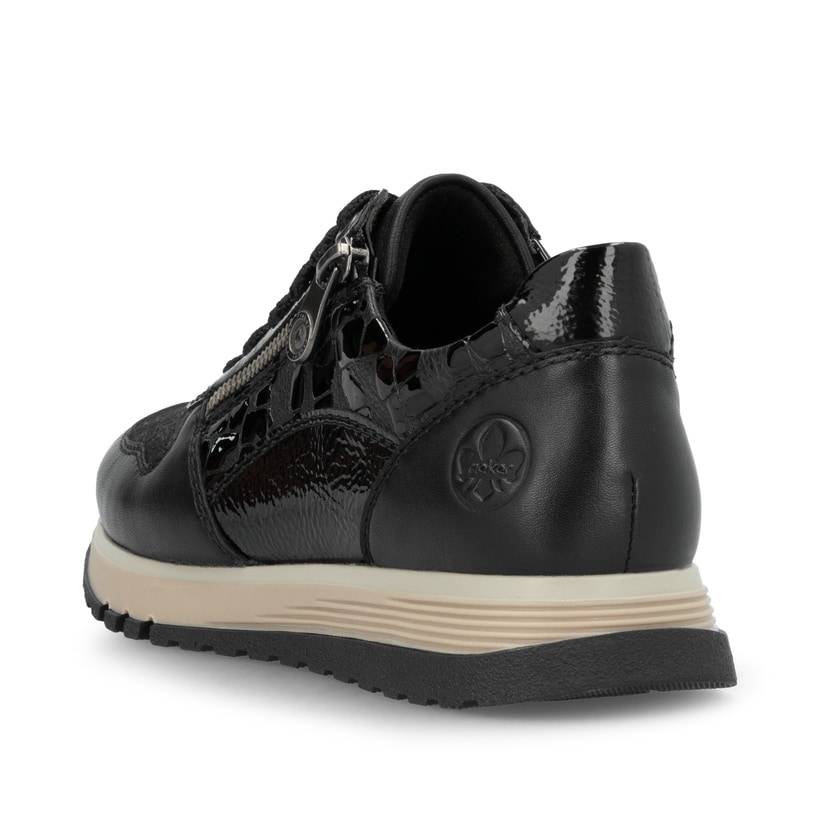 Rieker Artikelnummer 49003-00 Rieker Damen Sneaker Low urbanschwarz Verkauf