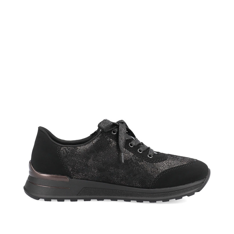 Rieker Artikelnummer N1411-90 Rieker Damen Sneaker Low nachtschwarz Hotsell