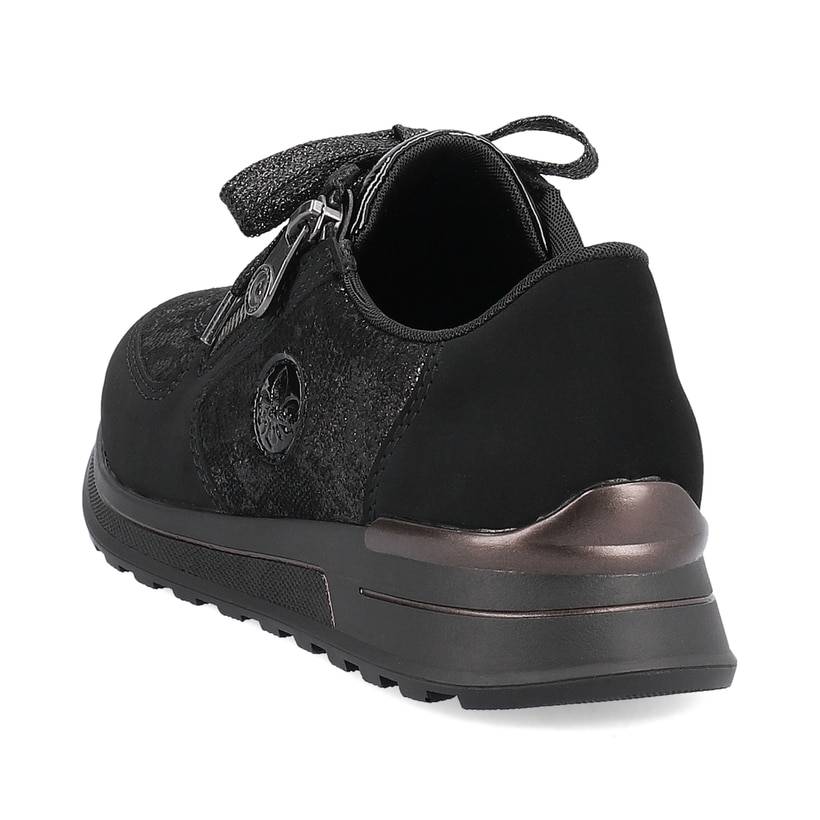 Rieker Artikelnummer N1411-90 Rieker Damen Sneaker Low nachtschwarz Hotsell