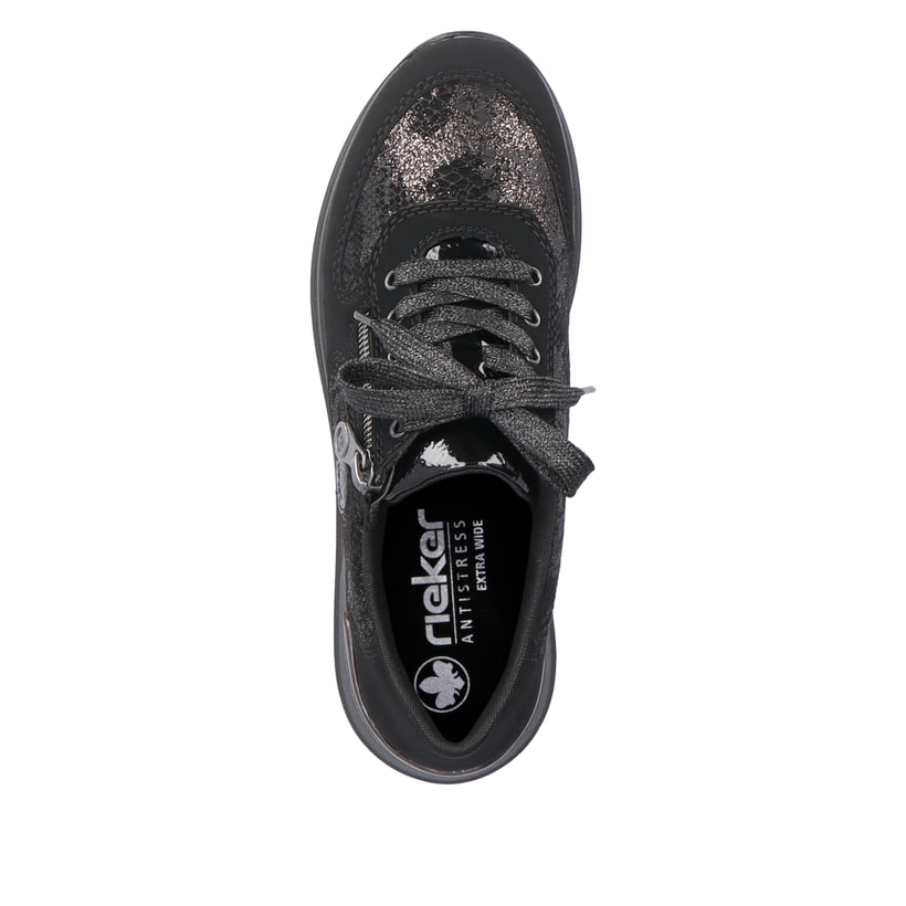 Rieker Artikelnummer N1411-90 Rieker Damen Sneaker Low nachtschwarz Hotsell