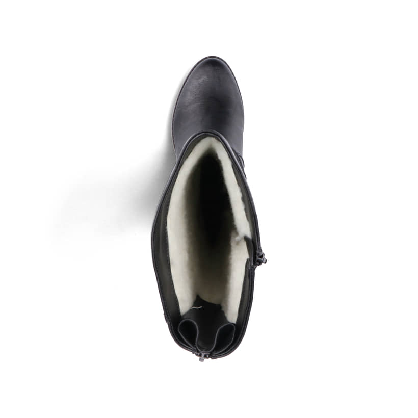 Rieker Artikelnummer 96059-00 Rieker Damen Hochschaftstiefel tiefschwarz Fabrikverkauf