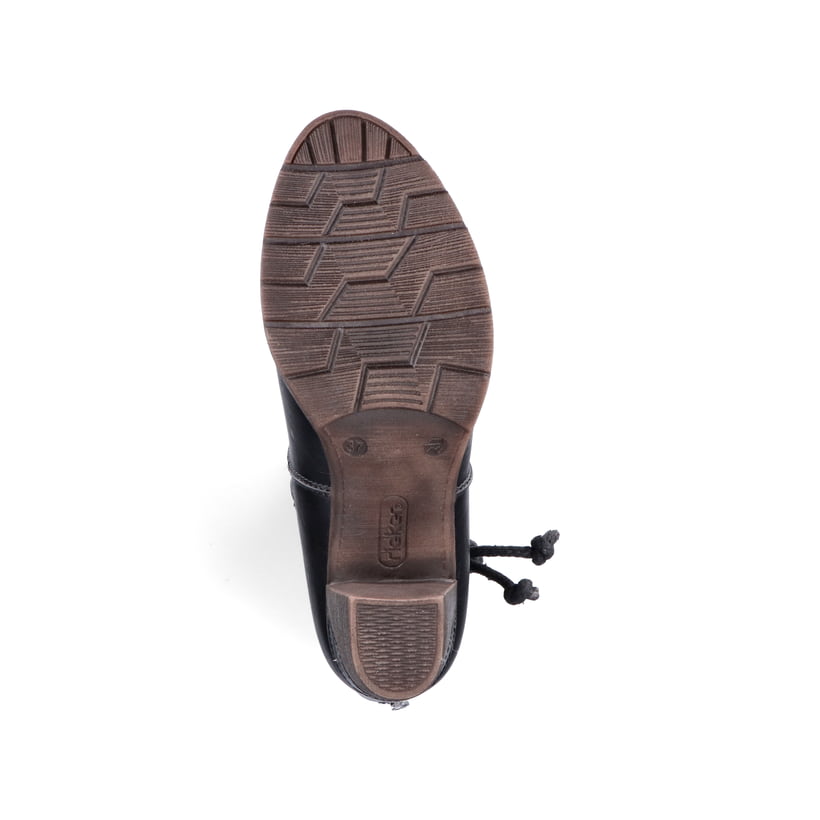 Rieker Artikelnummer 96059-00 Rieker Damen Hochschaftstiefel tiefschwarz Fabrikverkauf