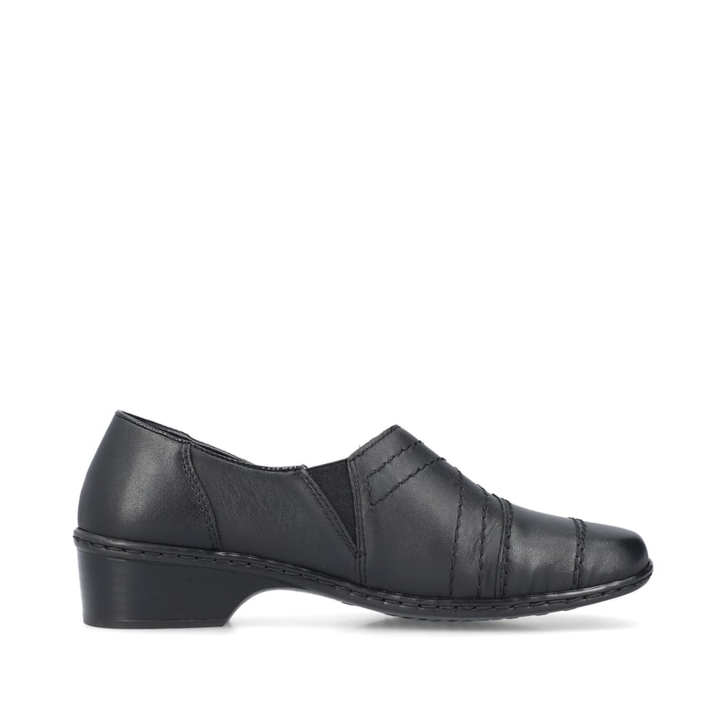 Rieker Artikelnummer 48260-01 Rieker Damen Slipper nachtschwarz Meist gekauft
