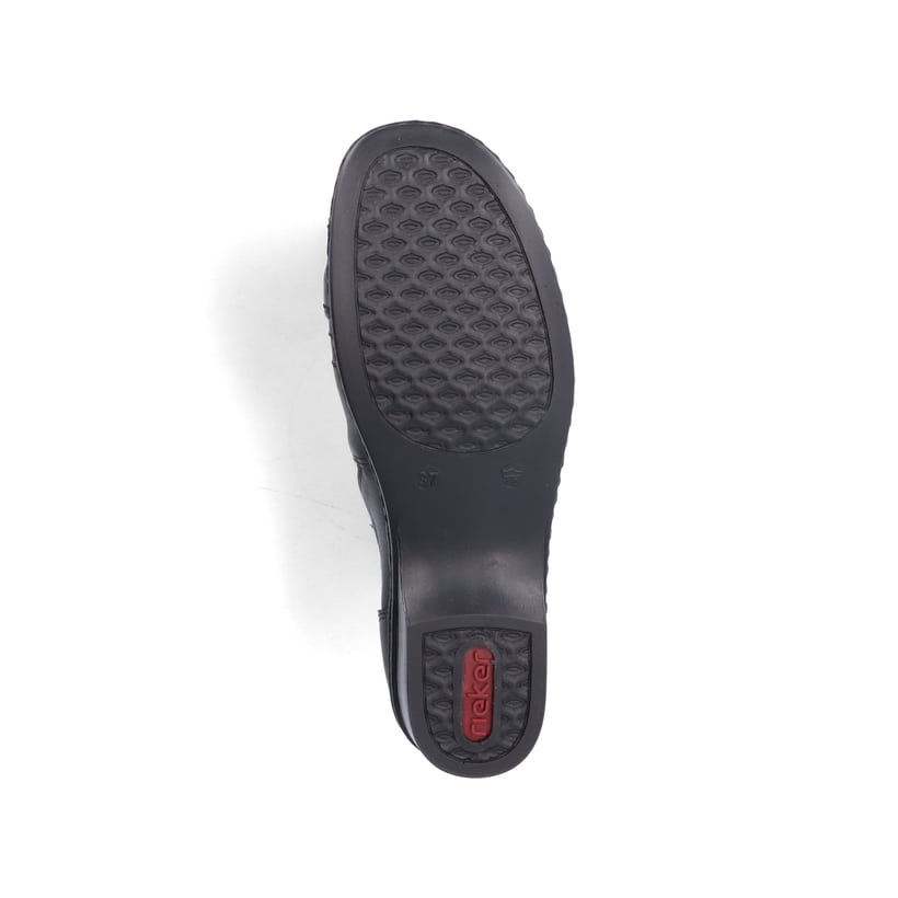 Rieker Artikelnummer 48260-01 Rieker Damen Slipper nachtschwarz Meist gekauft