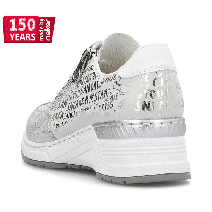 Rieker Artikelnummer N4316-90 Rieker Damen Sneaker Low hellbeige Blitzverkäufe
