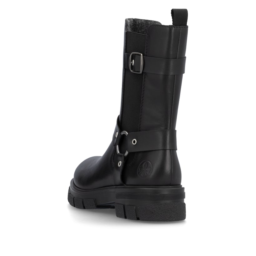 Rieker Artikelnummer Z9177-00 Rieker Damen Chelsea Boots mitternachtsschwarz Sonderangebot