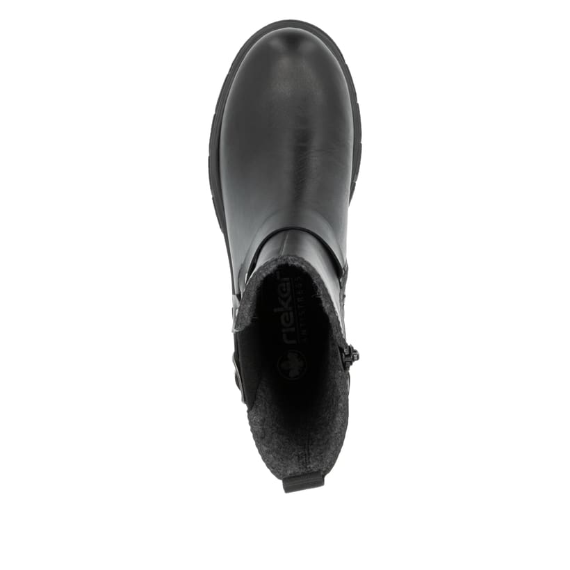 Rieker Artikelnummer Z9177-00 Rieker Damen Chelsea Boots mitternachtsschwarz Sonderangebot