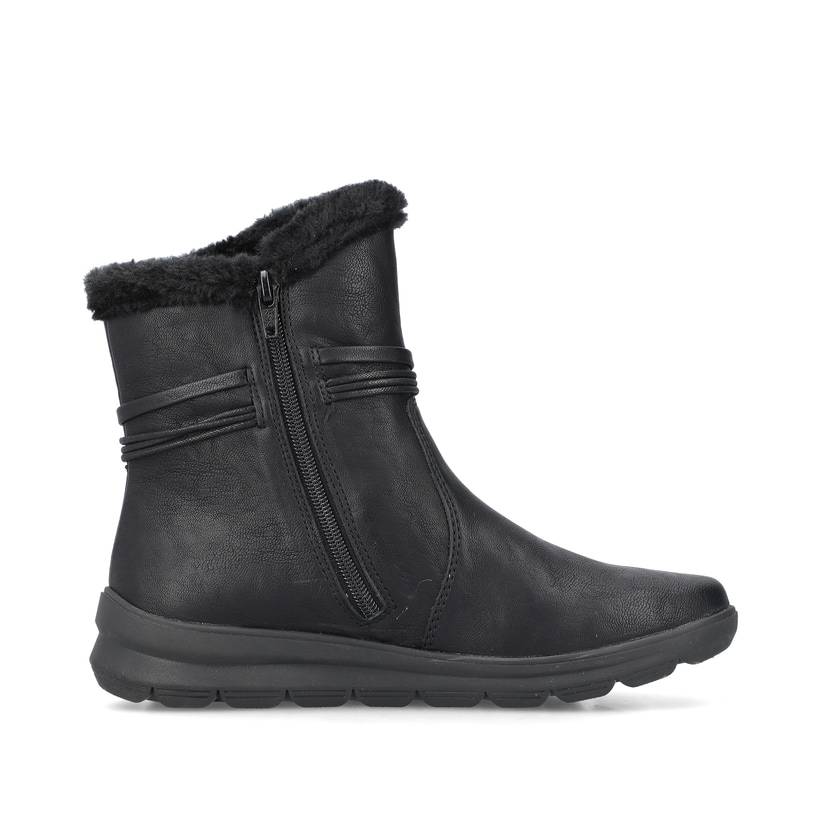 Rieker Artikelnummer Z0070-00 Rieker Damen Kurzstiefel tiefschwarz Begrenztes Angebot