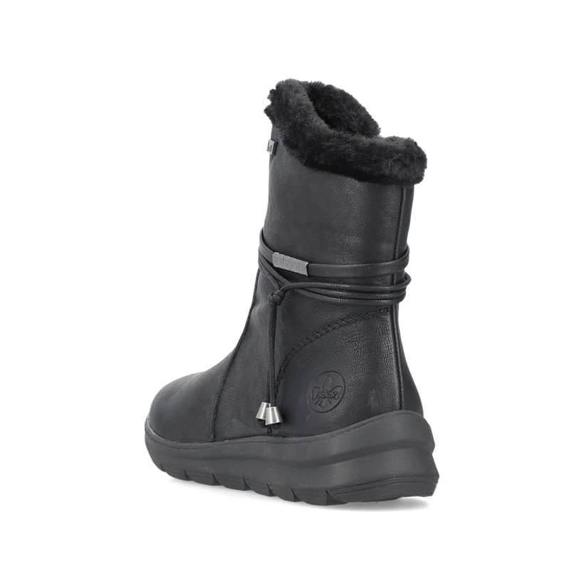 Rieker Artikelnummer Z0070-00 Rieker Damen Kurzstiefel tiefschwarz Begrenztes Angebot