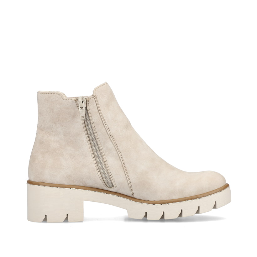 Rieker Artikelnummer X5772-60 Rieker Damen Chelsea Boots hellbeige Cyber Monday