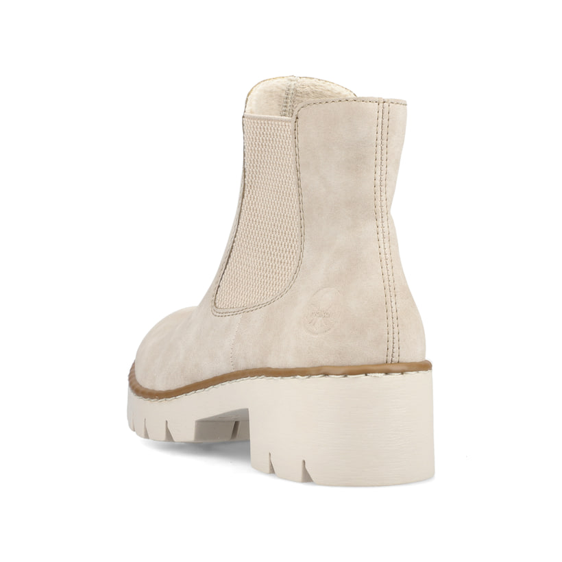 Rieker Artikelnummer X5772-60 Rieker Damen Chelsea Boots hellbeige Cyber Monday