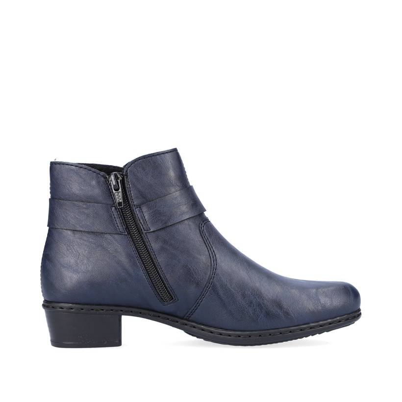 Rieker Artikelnummer Y0775-14 Rieker Damen Stiefeletten schieferblau Vatertagsangebot