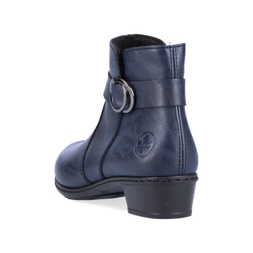 Rieker Artikelnummer Y0775-14 Rieker Damen Stiefeletten schieferblau Vatertagsangebot