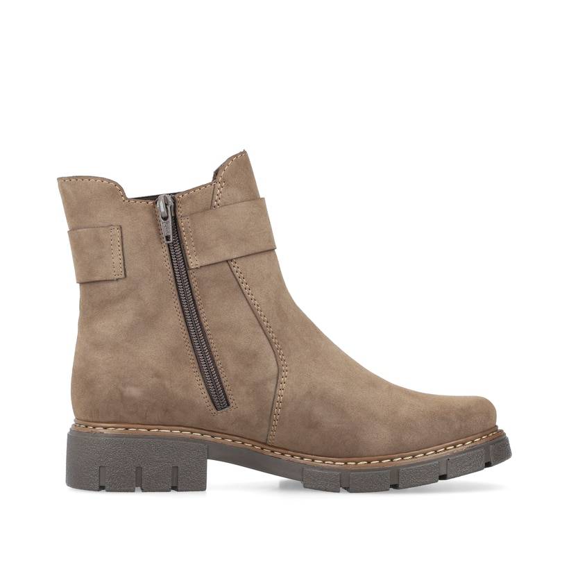 Rieker Artikelnummer Z3564-25 Rieker Damen Chelsea Boots beigebraun Jubiläumsangebot