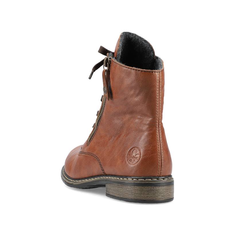 Rieker Artikelnummer 71204-22 Rieker Damen Schnürstiefel kastanienbraun Heißer Verkauf