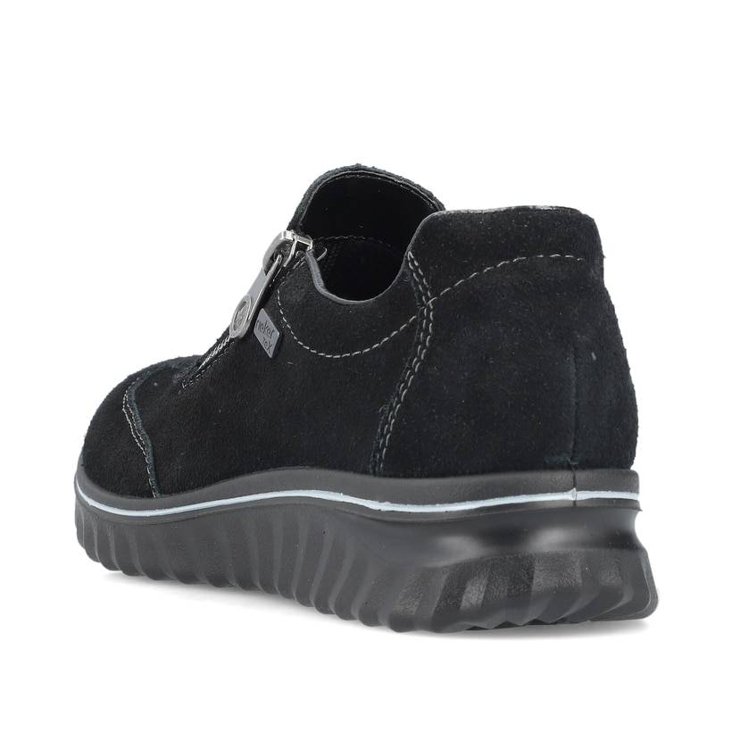Rieker Artikelnummer 59071-00 Rieker Damen Slipper asphaltschwarz Neueste Mode