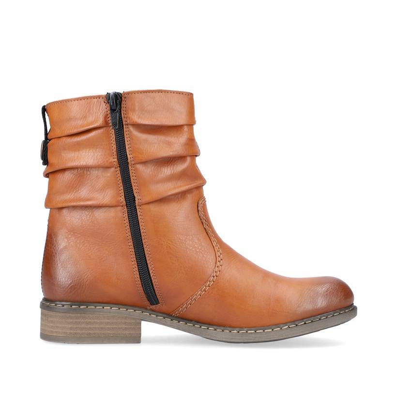 Rieker Artikelnummer Z4180-22 Rieker Damen Kurzstiefel karamellbraun Zeitlich begrenztes Angebot