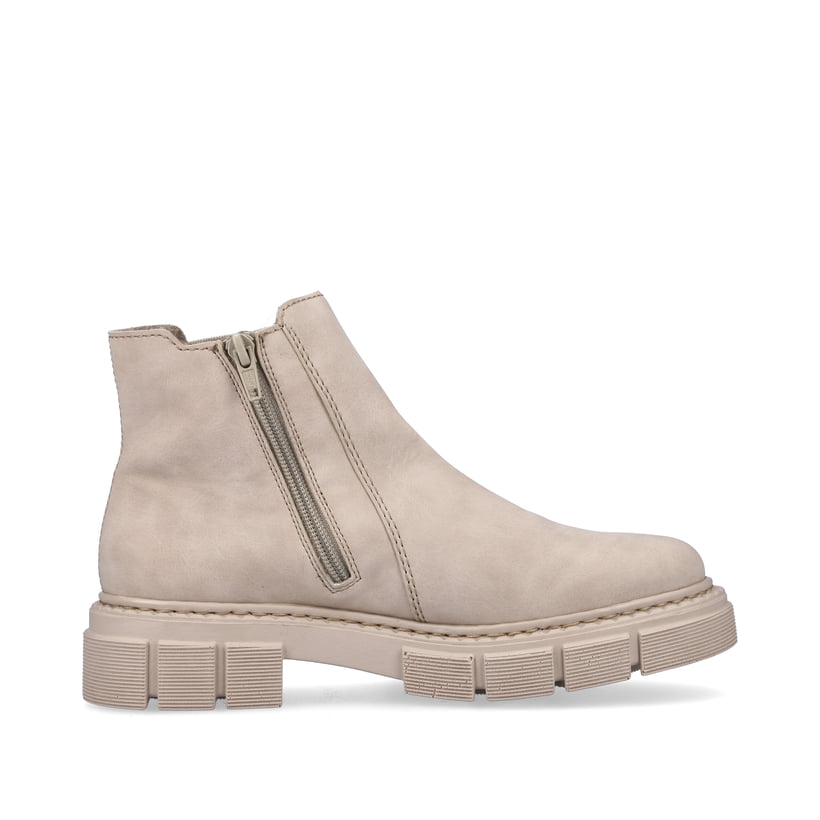 Rieker Artikelnummer M3854-62 Rieker Damen Chelsea Boots hellbeige Exklusive Angebote