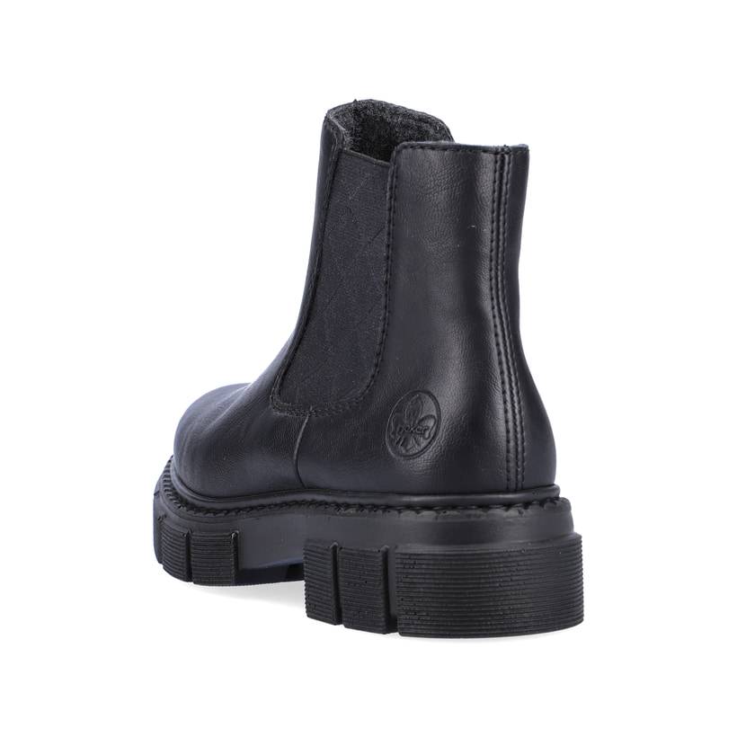 Rieker Artikelnummer M3854-00 Rieker Damen Chelsea Boots graphitschwarz Große Rabatte