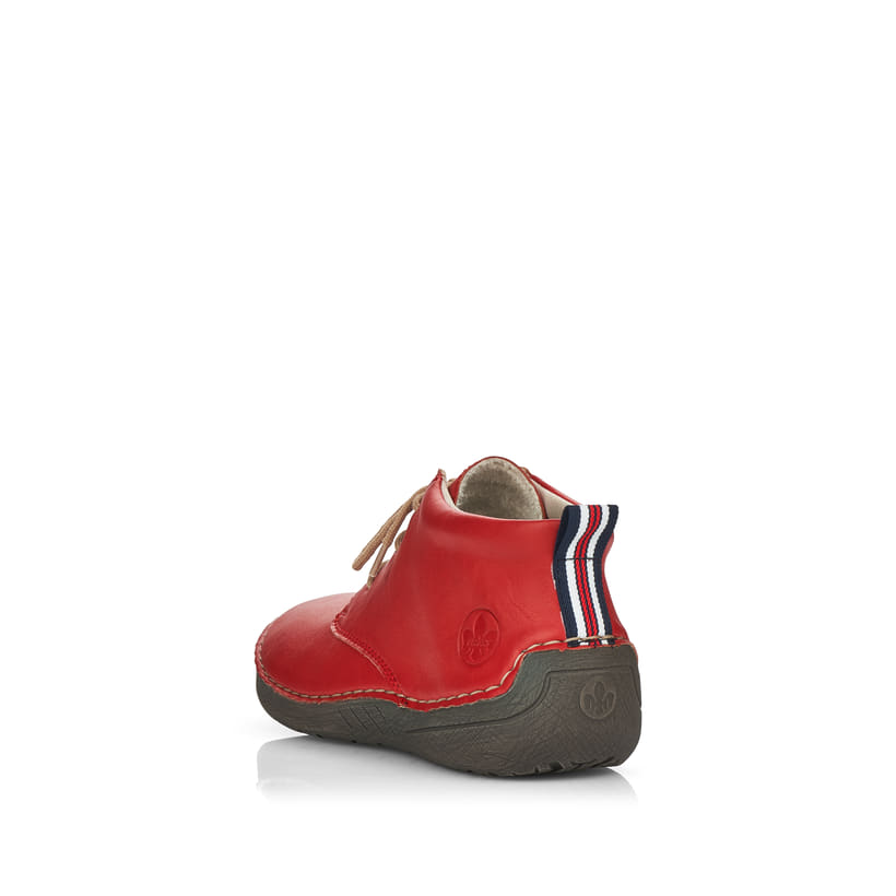 Rieker Artikelnummer 52522-33 Rieker Damen Schnürschuhe rubinrot Neuheiten
