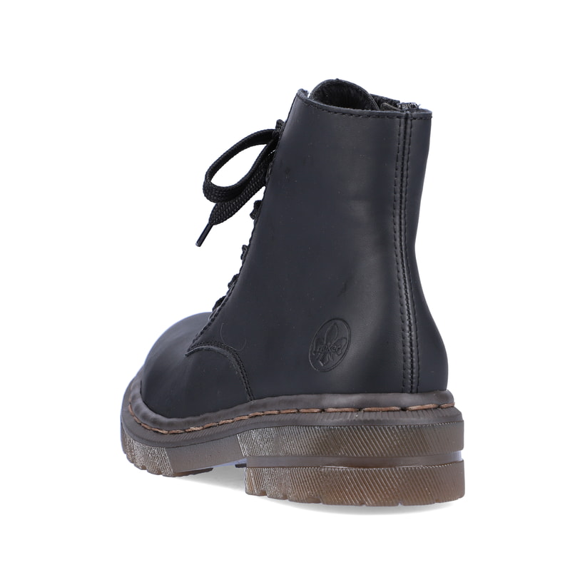 Rieker Artikelnummer 78240-00 Rieker Damen Schnürstiefel carbonschwarz Tägliche Deals