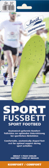 Schuhwerk Schwangau Barth Sport Fußbett Preisnachlass