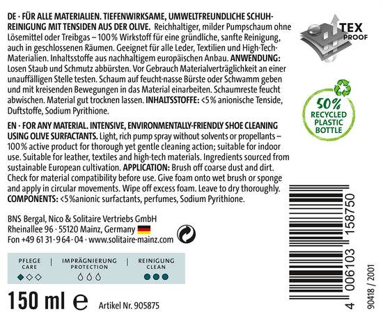 Schuhwerk Schwangau Solitaire Ecco Care Pure Clean Günstig kaufen