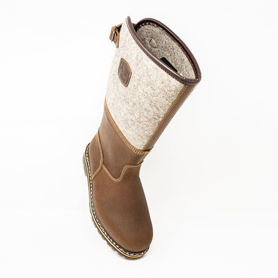 Schuhwerk Schwangau Trabert Filzstiefel Natur (Unisex) AW Branding Letzte 3 Tage