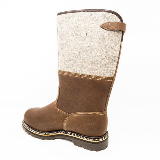 Schuhwerk Schwangau Trabert Filzstiefel Natur (Unisex) AW Branding Letzte 3 Tage