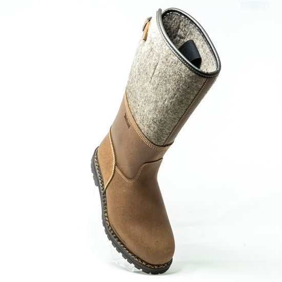 Schuhwerk Schwangau Trabert Filzstiefel Natur (Unisex) Clearance-Verkauf