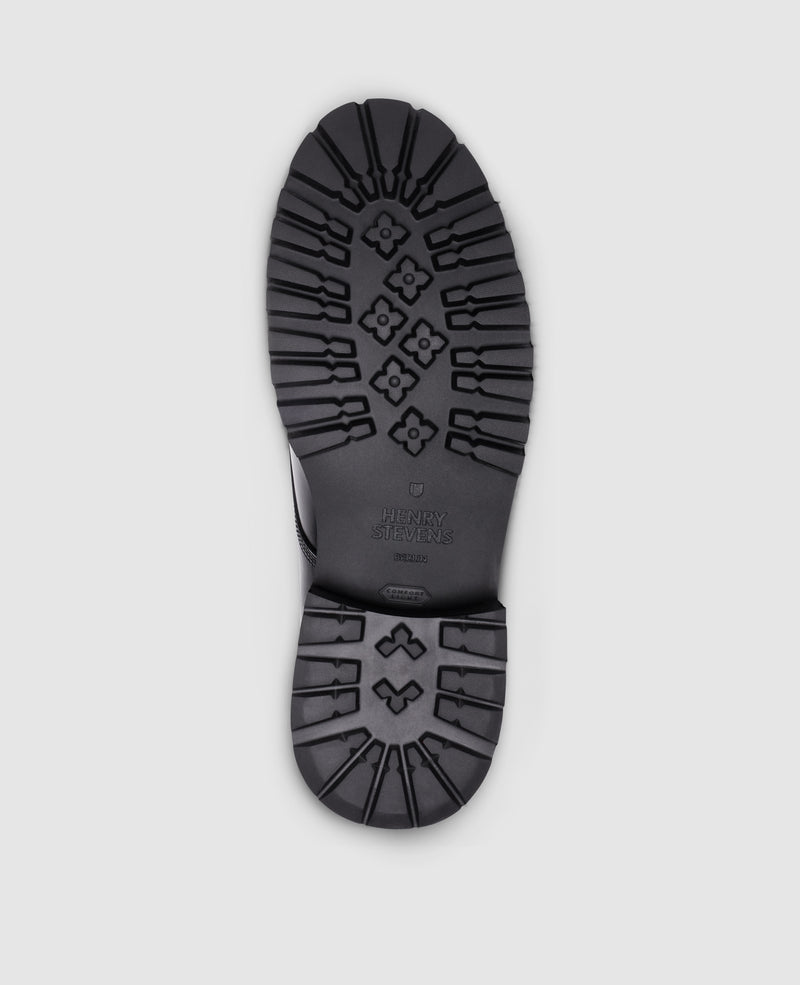 Shoepassion Harry NB5 Norweger in Schwarz - Henry Stevens Shoepassion Super Rabatt