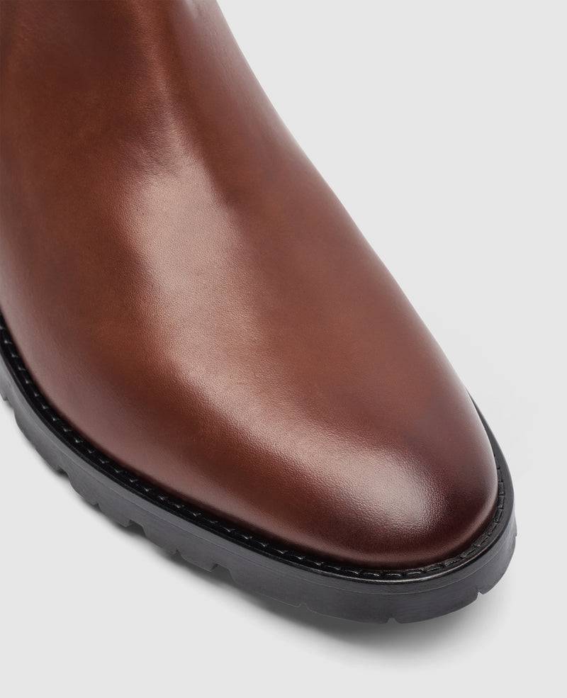 Shoepassion Wallace CB Chelsea Boot in Dunkelbraun - Henry Stevens Shoepassion Riesige Rabatte